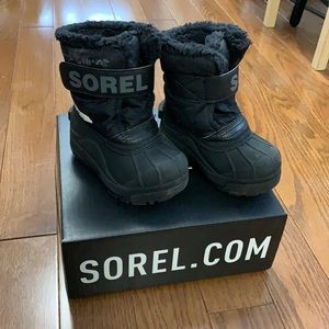 Sorel Toddler Commander Snow Boots Size 7